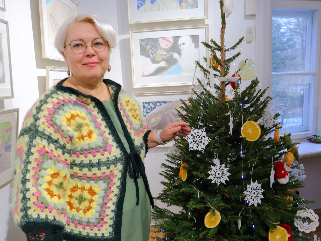 Žurnāla "Praktiskie Rokdarbi" Ziemassvētku ieskaņas pasākumā.