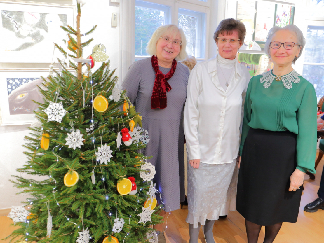 Žurnāla "Praktiskie Rokdarbi" Ziemassvētku ieskaņas pasākumā.