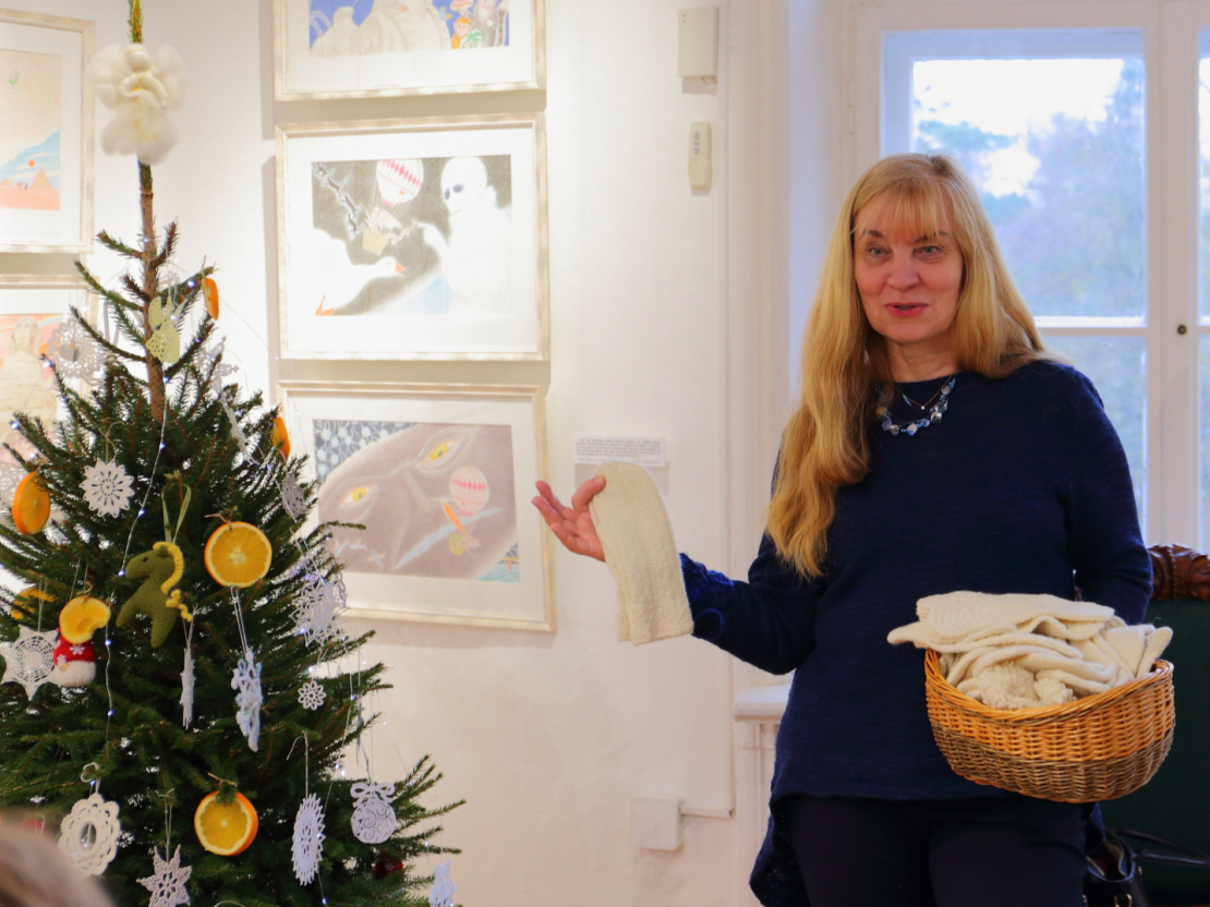 Žurnāla "Praktiskie Rokdarbi" Ziemassvētku ieskaņas pasākumā.