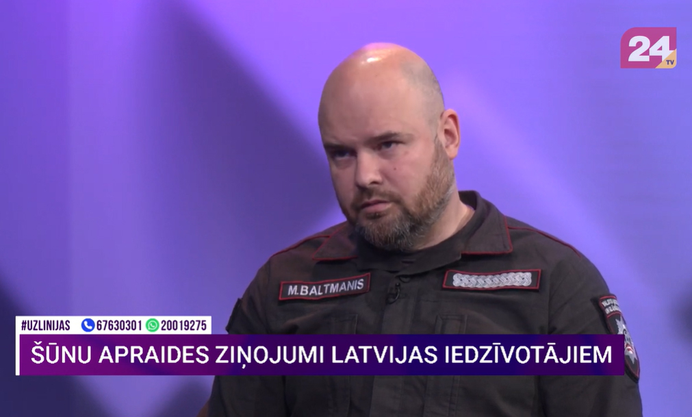 VUGD priekšnieks Mārtiņš Baltmanis.