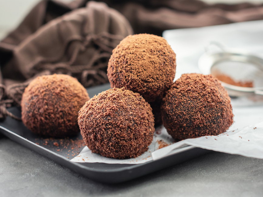 Šokolādes konfektes.