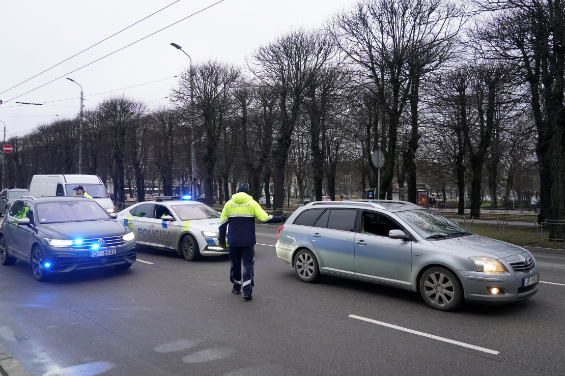 Protests pret autoceļu lietošanas nodevu komercauto līdz 3,5.
