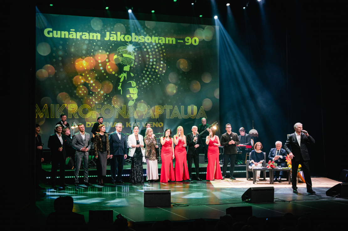 Gunāra Jākobsona 90 gadu jubilejas koncerts.