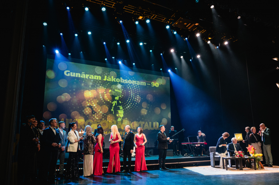 Gunāra Jākobsona 90 gadu jubilejas koncerts.