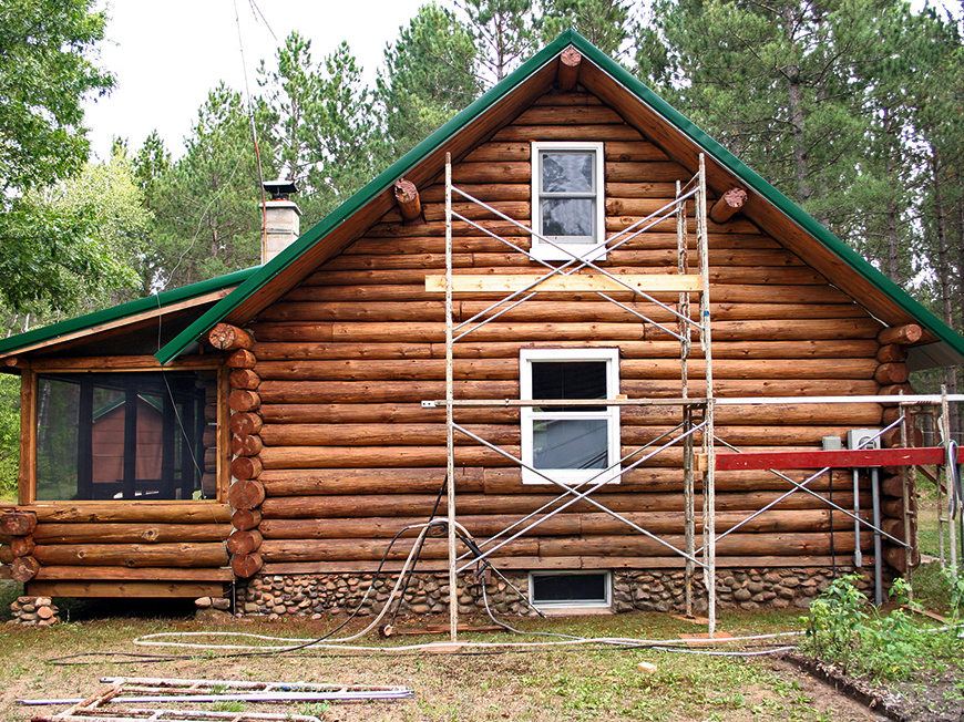 Restaurāciju sāk ar bojājumu cēloņu novēršanu.