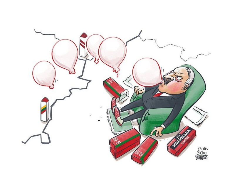 Zīmē Gatis Šļūka. Hibrīduzbrukums