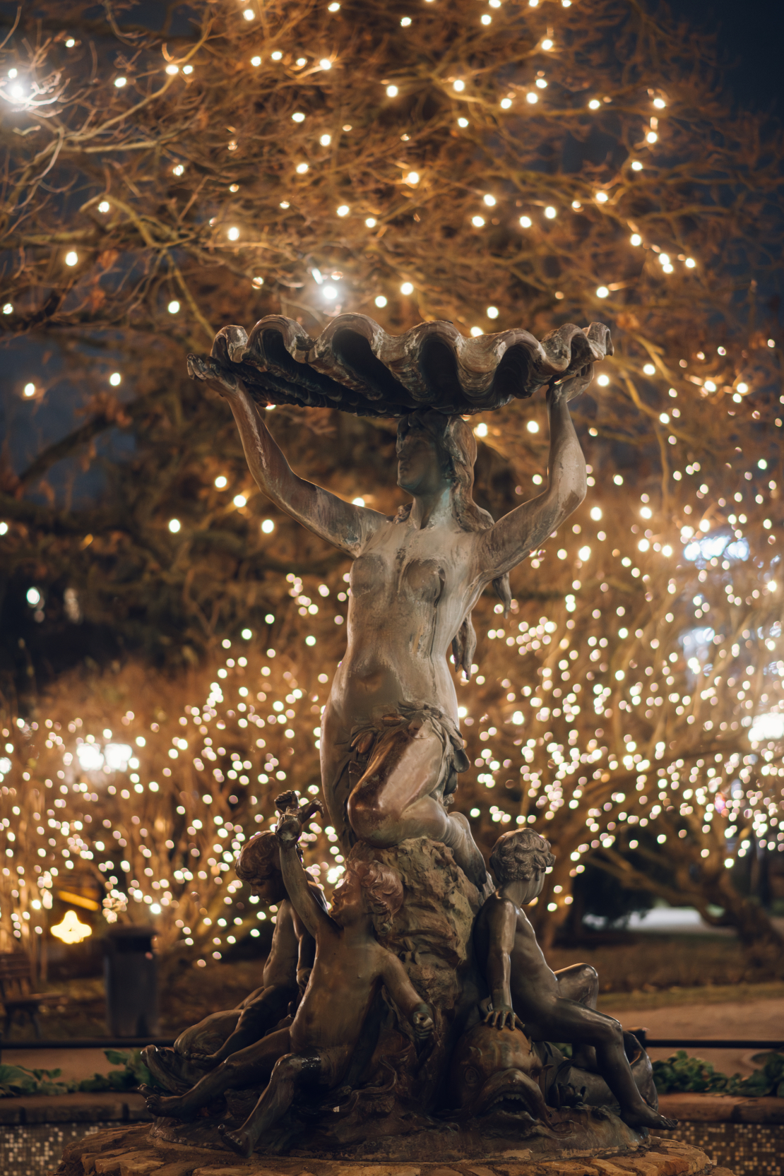 Rīga izgreznota Ziemassvētku noskaņās.