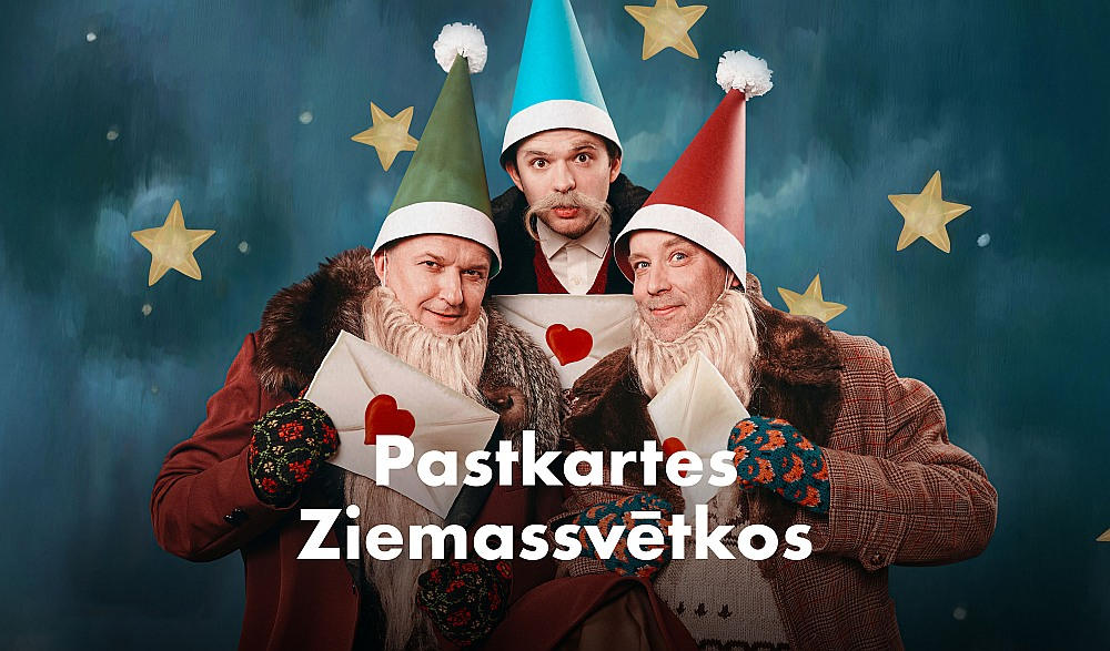 Koncertiestudējumu "Pastkartes Ziemassvētkos" veidojusi plaša mākslinieciskā komanda.