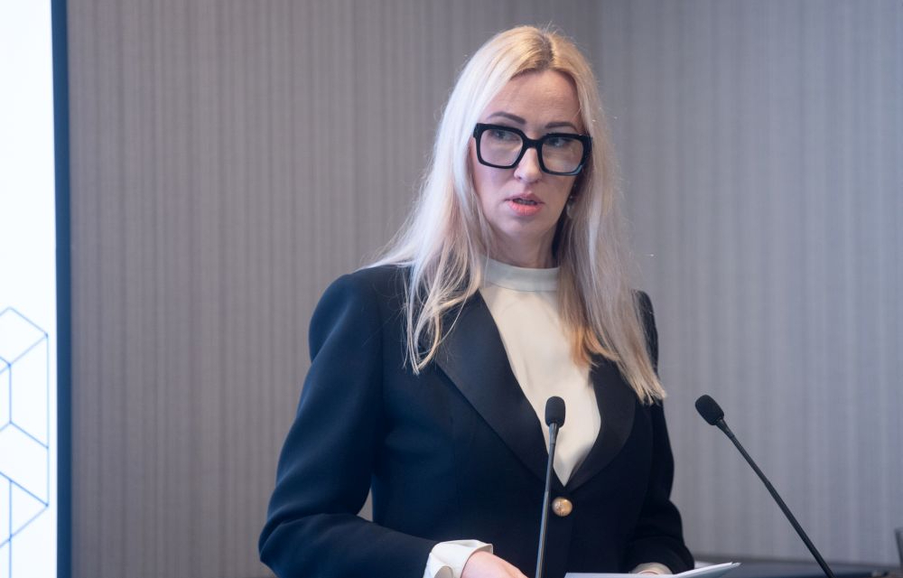 Tieslietu ministrijas (TM) parlamentārā sekretāre Lauma Paegļkalna.