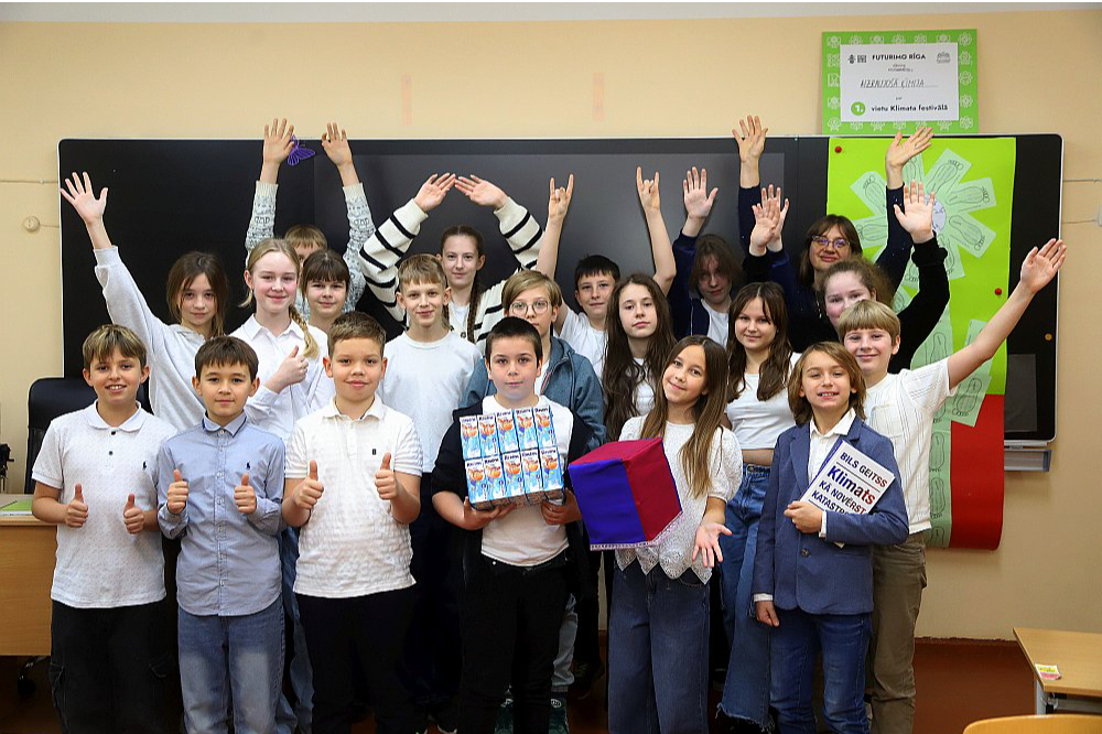 Rīgas Pārdaugavas pamatskolas 5.b klases skolēniem pēc uzvaras pagājušā gada konkursā ir āķis lūpā. Šajā mācību gadā viņi konkursā plāno startēt ar ideju, ko jau būtu iespējams komercializēt.