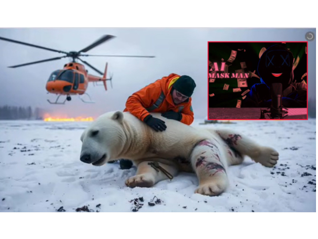 Mākslīgā intelekta radīts zvēru glābšanas video. 