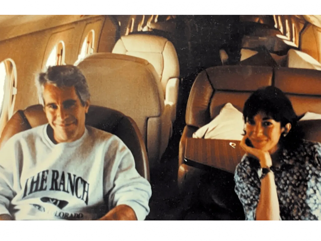 Gīleina Maksvela un Džefrijs Epstīns.