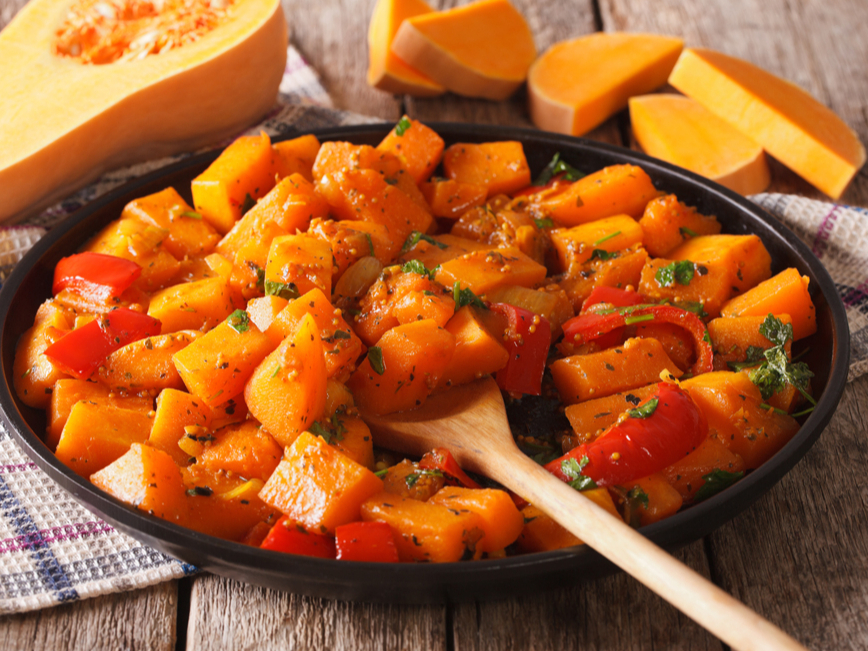 Malta tītara gaļa ar ķirbi.