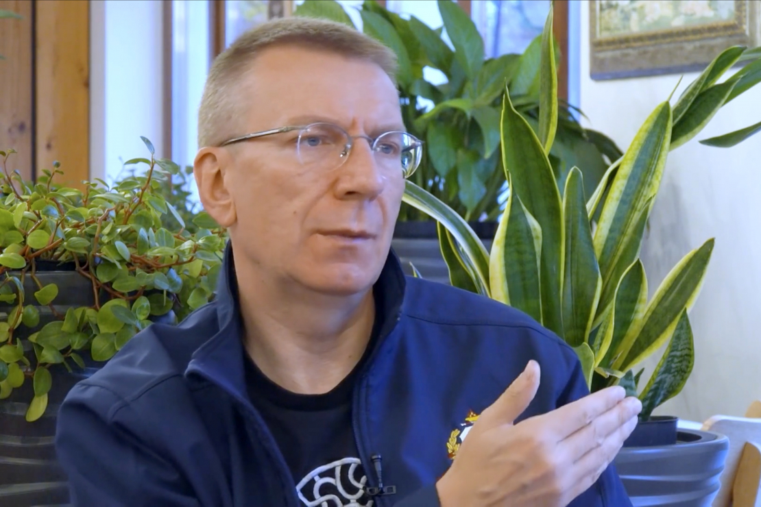 Latvijas valsts prezidents Edgars Rinkēvičs.