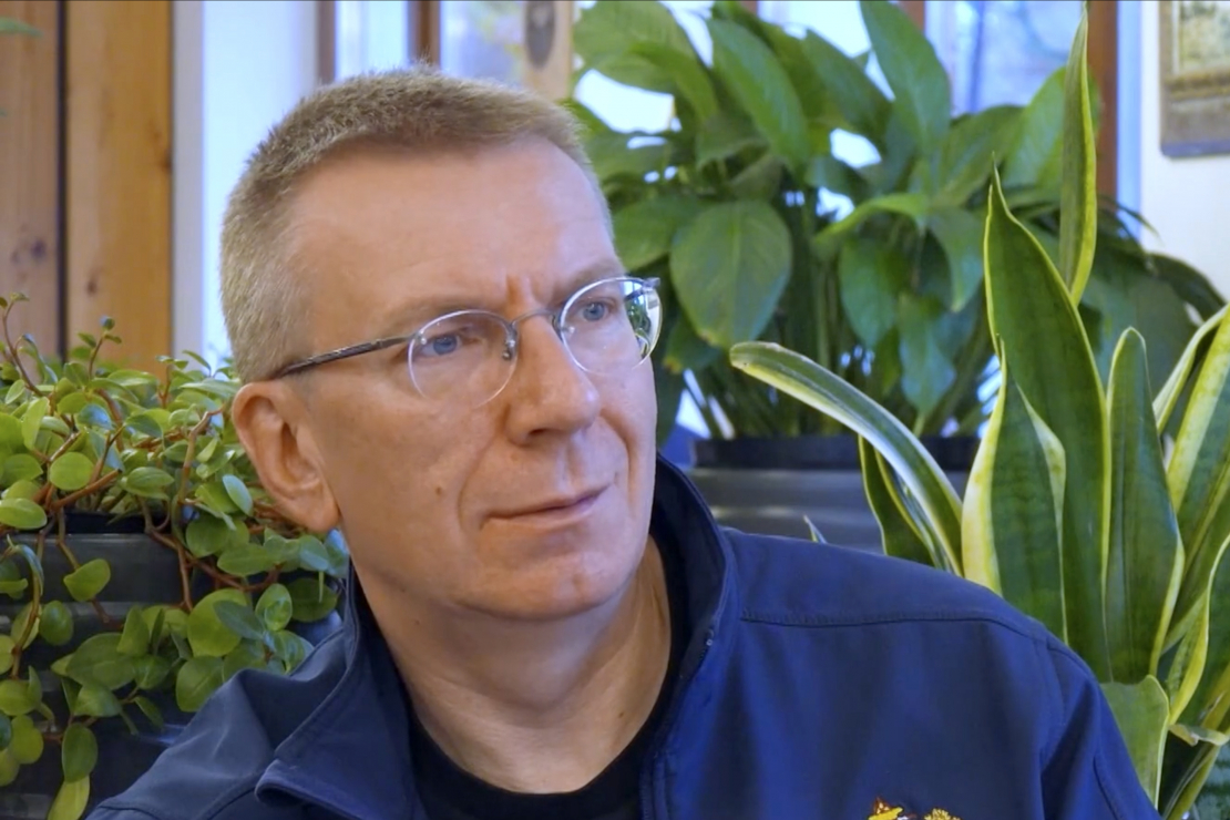 Latvijas valsts prezidents Edgars Rinkēvičs.