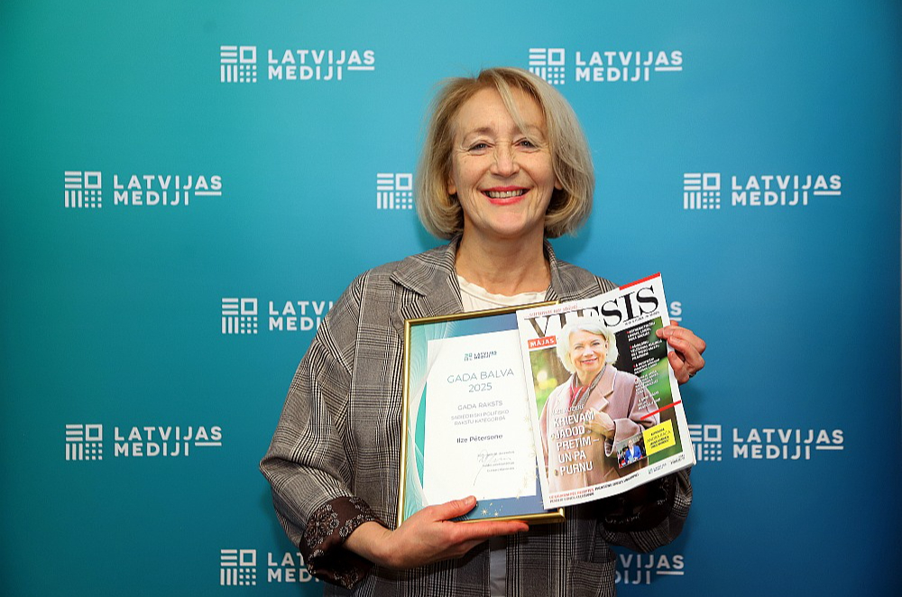 Ilze Pētersone – "Mājas Viesa" interviju meistare!