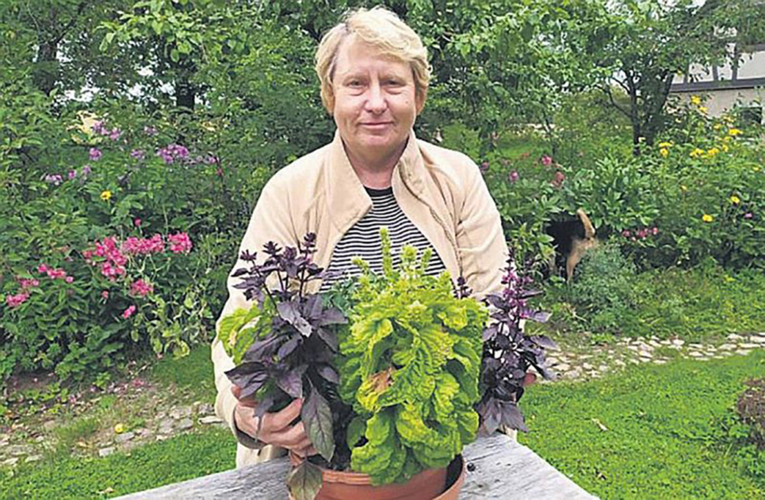 Agronome, biodinamiskās un bioloģiskās lauksaimniecības speciāliste Ārija Rudlapa.