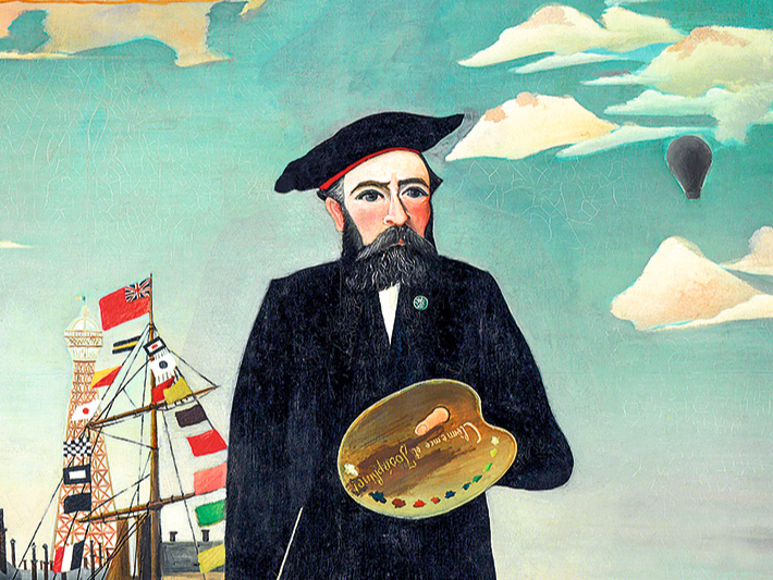 Anrī Ruso pašportrets (1890).