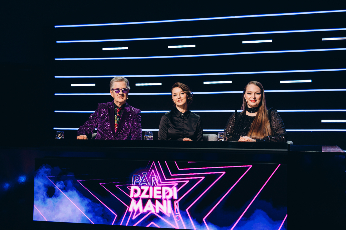 Šova "Pārdziedi mani!" sestā epizode.