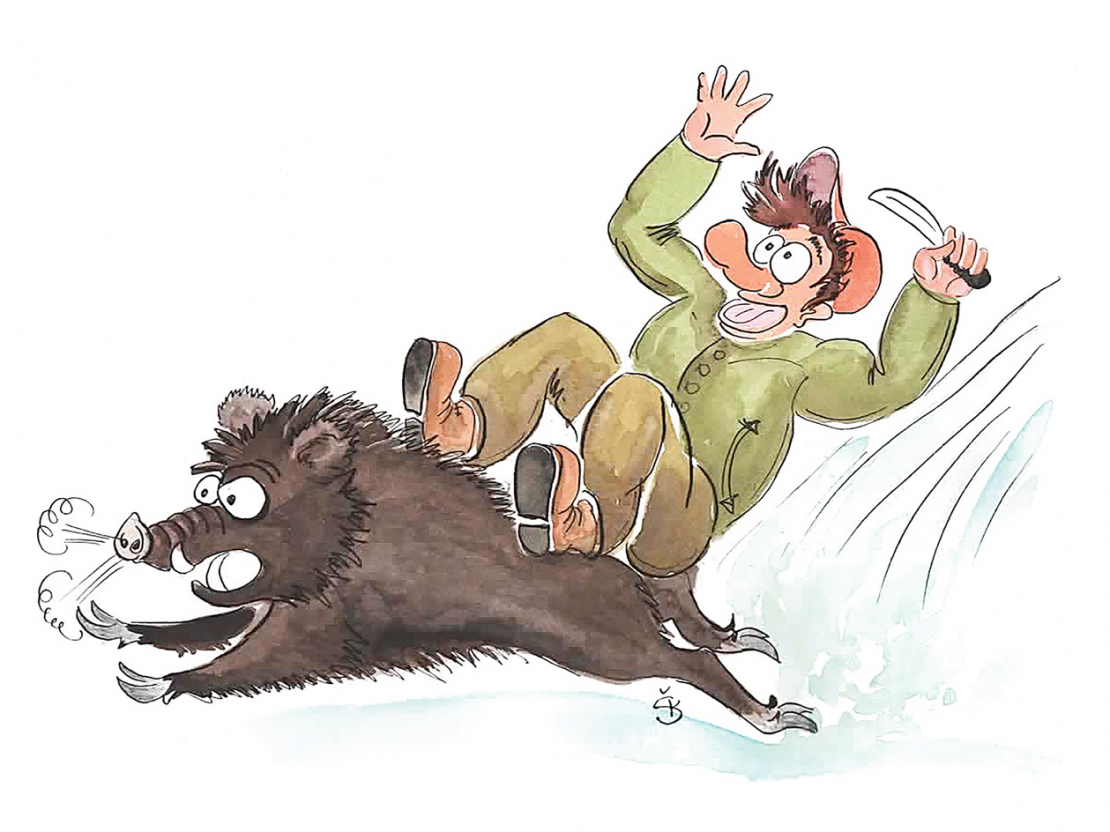 Šļūciens beidzās pēkšņi. Ļoti pēkšņi un… tieši kuilim virsū!