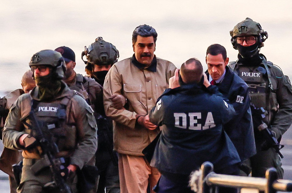 Nikolass Maduro pirmdien tika nogādāts tiesā Ņujorkā.