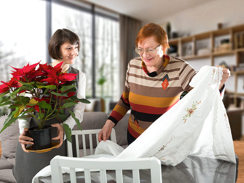 Lai paaudzēs mantotais galdauts kalpotu pēc iespējas ilgāk un to lietojot nesabojātu, tas jākopj un jāuzglabā ļoti rūpīgi. 