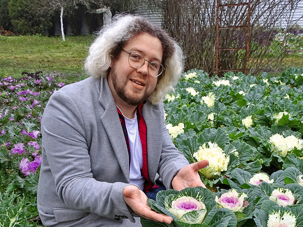 Agronoms Jānis Haļzovs.