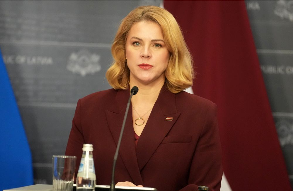 Latvijas Ministru prezidente Evika Siliņa. 