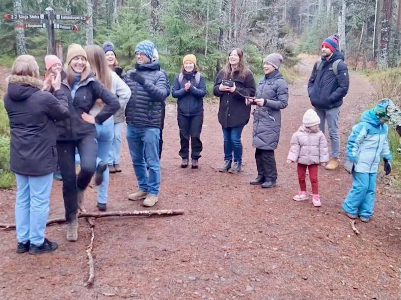 "Zibenīša" uzvaras deja.