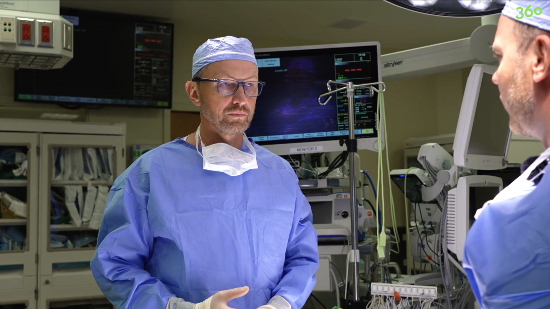 Ķirurgs Gundars Katlaps.