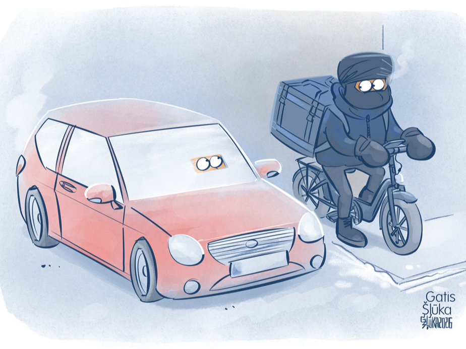 Zīmē Gatis Šļūka: Aukstums.