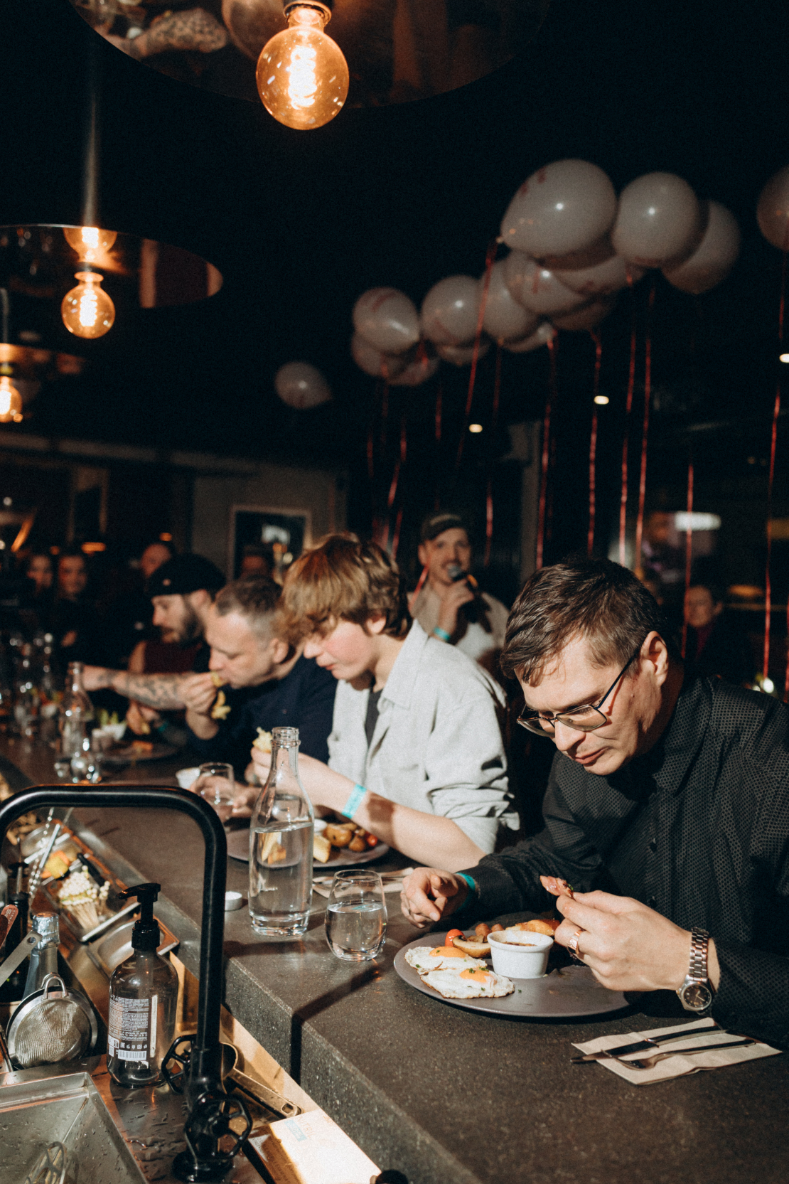 Kafejnīcas "This Place Doesn’t Need a Name – The Breakfast Club" atklāšanas pasākums.