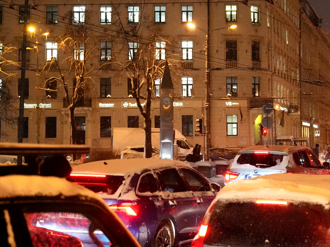 Sastrēgums. Ilustratīvs attēls.