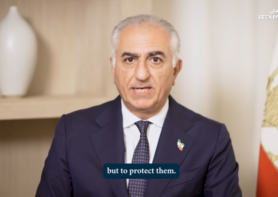 Reza Pahlavi.