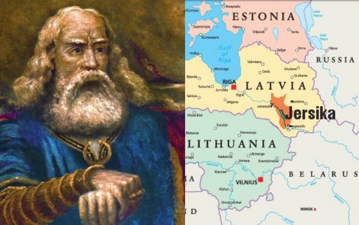 Latgaļu karalis Visvaldis – izcils senlaiku valdnieks, no kurā bijās krustneši un kaimiņu ciltis.