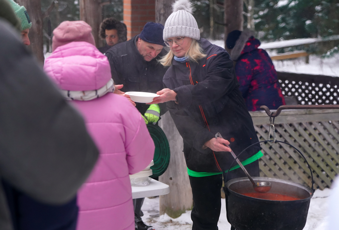 Lācenes Ilzītes 25 gadu jubilejas svinību pasākums Līgatnes dabas takās.