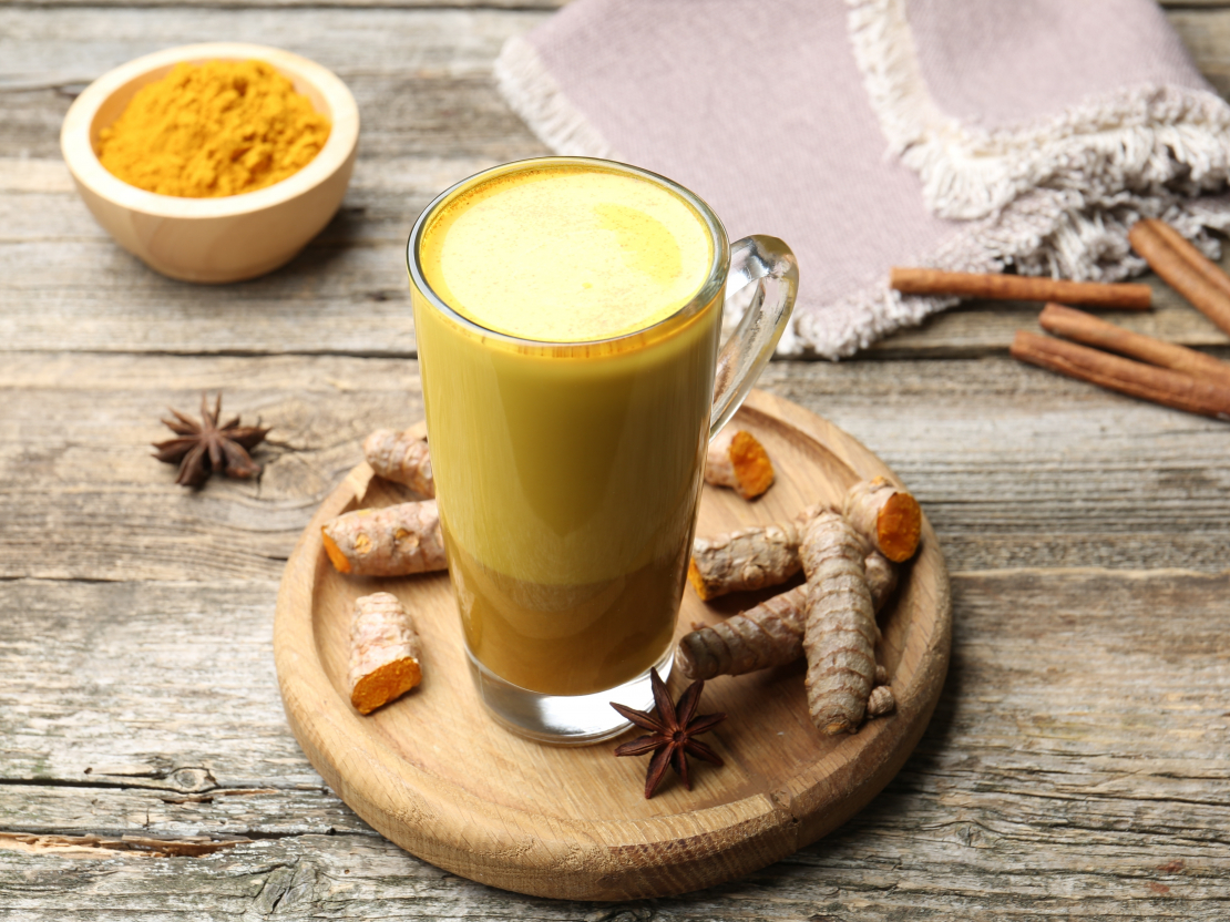 Kurkuma latte.