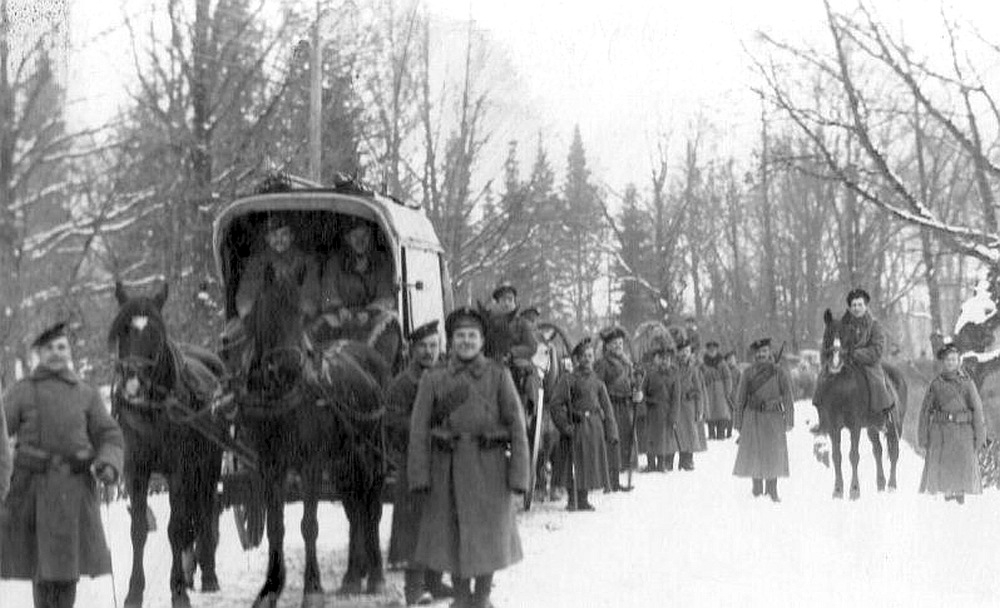 Soda ekspedīcija pie Gulbenes 1905. gada nogalē.