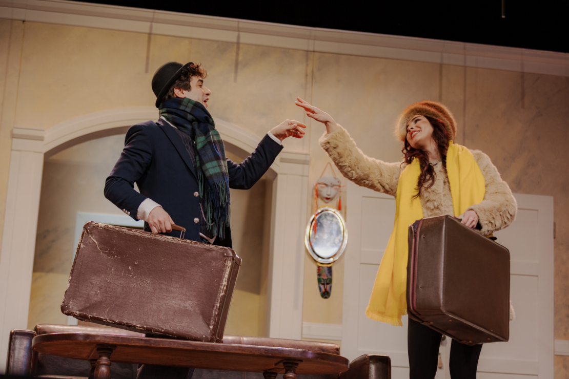 Franču komēdijas "Ak, šis nevainīgais blefs!" pirmizrāde