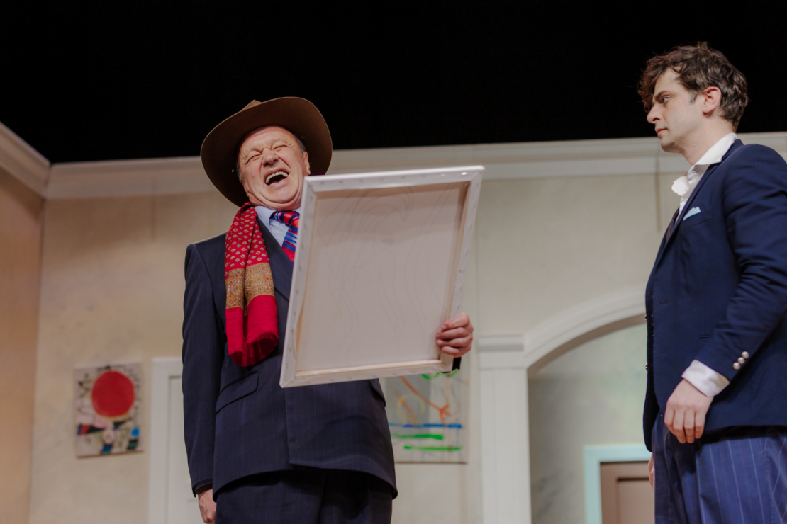 Franču komēdijas "Ak, šis nevainīgais blefs!" pirmizrāde