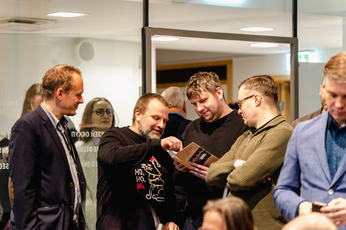 Grāmatas "Vienpatis. Latviešu virsnieka dzīvesstāsts" atvēršanas pasākums.