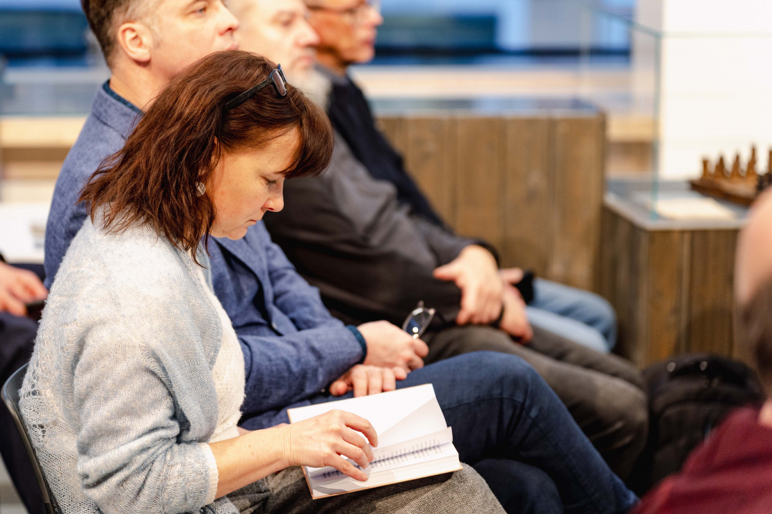 Grāmatas "Vienpatis. Latviešu virsnieka dzīvesstāsts" atvēršanas pasākums.