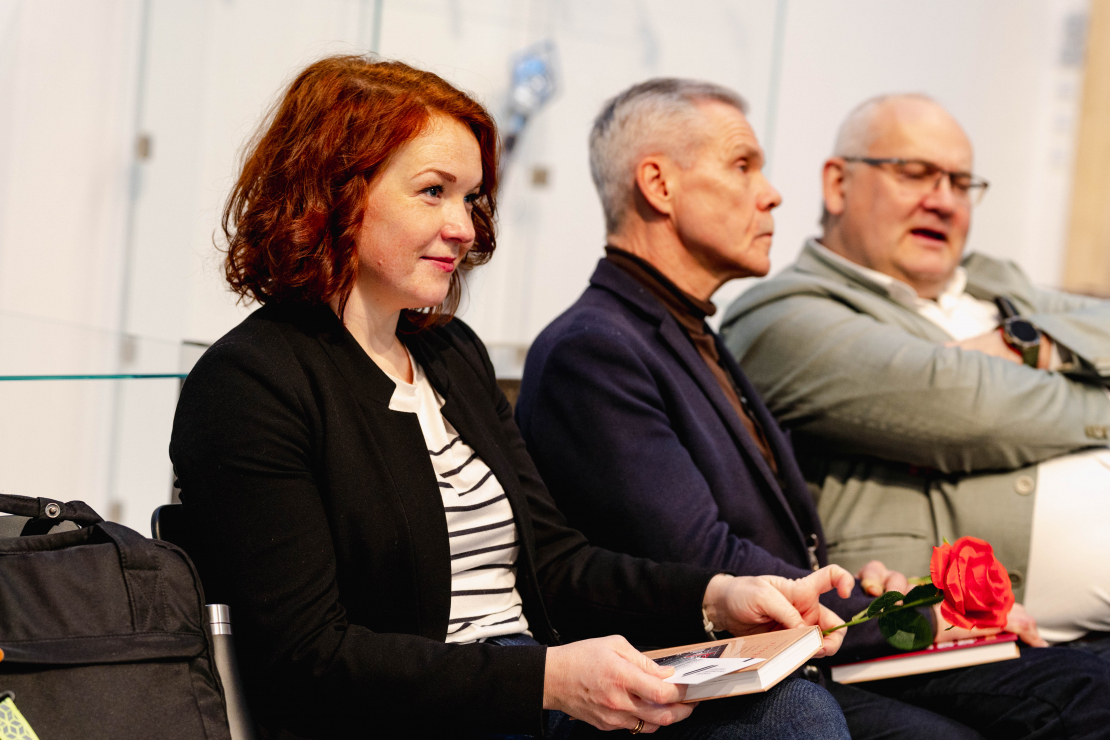 Grāmatas "Vienpatis. Latviešu virsnieka dzīvesstāsts" atvēršanas pasākums.