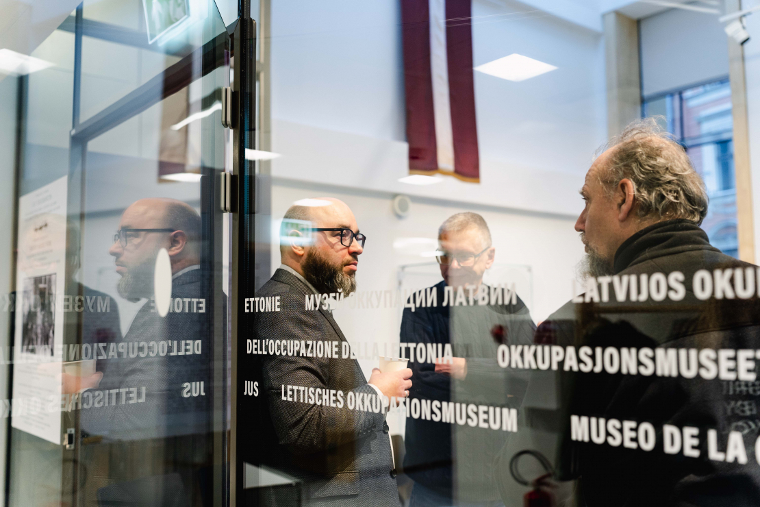 Grāmatas "Vienpatis. Latviešu virsnieka dzīvesstāsts" atvēršanas pasākums.