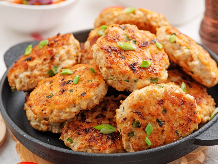 Vistas gaļas kotletes.