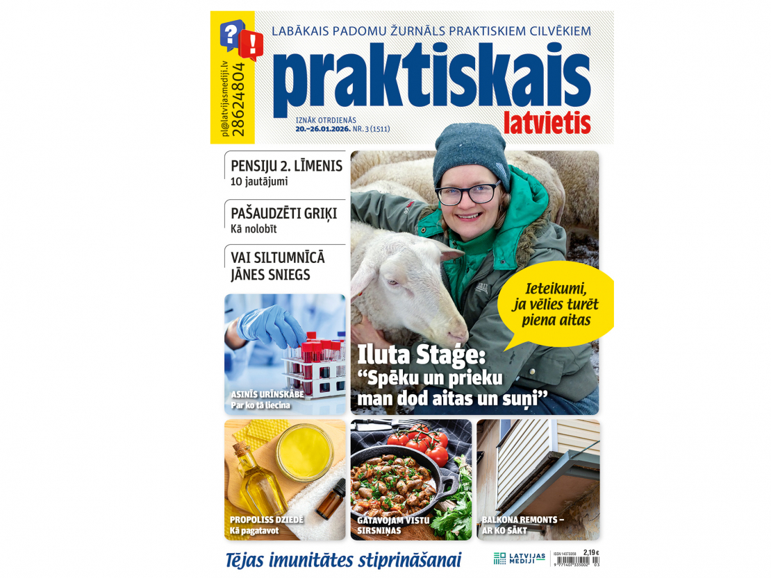 Jaunā žurnāla vāks.