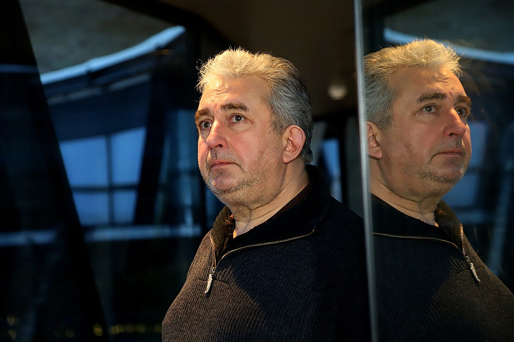 Gundars Āboliņš: "Jau pensijas vecumā būdams, sava radošā mūža nogalē vēlreiz mācos profesiju no jauna. Tā ir liela bauda."