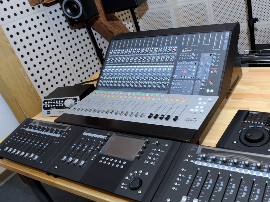 Ierakstu studija. Ilustratīvs attēls.