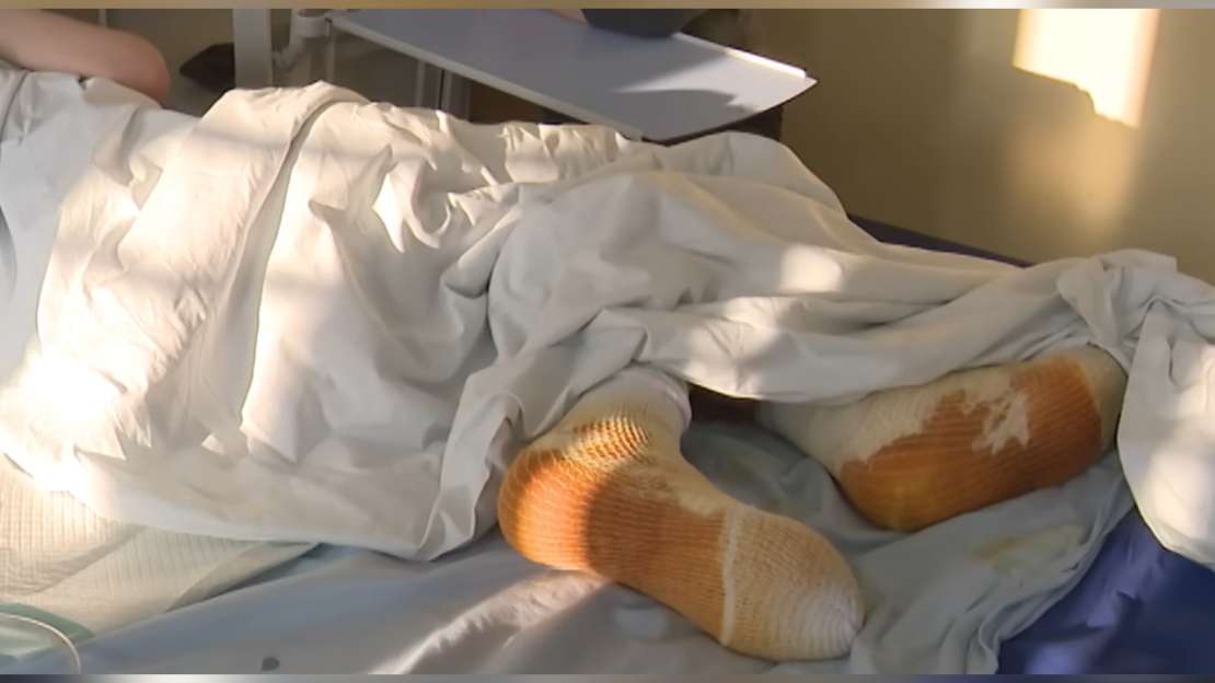 Ekrānuzņēmums no sižeta.