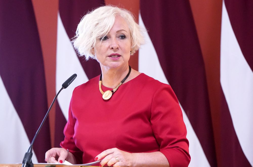 Saeimas priekšsēdētāja Daiga Mieriņa.